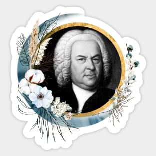 Johann Sebastian Bach Sticker